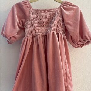 Old Navy Pink Velvet Kids Dress